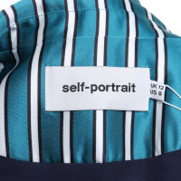 Self Portrait Blazer with stripe pattern