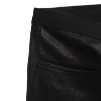Helmut Lang pantaloni di pelle nera