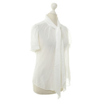 French Connection Witte korte mouwen blouse