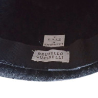 Brunello Cucinelli Grijze wollen hoed