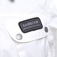 Barbour Jacke/Mantel in Weiß