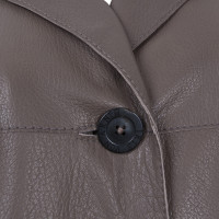 Iris Von Arnim leather coat