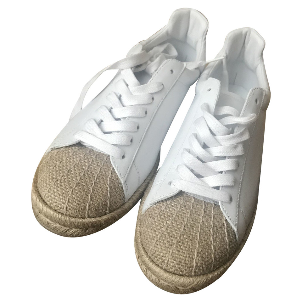 Alexander Wang Sneakers aus Leder in Weiß