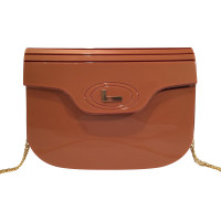 Lancel Handbag Leather in Ochre