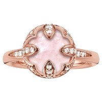 Thomas Sabo Ring aus Silber in Rosa / Pink