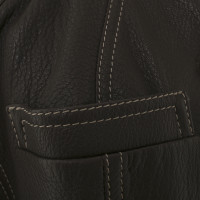 Bally Brown leather jacket