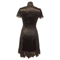 Dolce & Gabbana Schwarzes Kleid mit Spitze