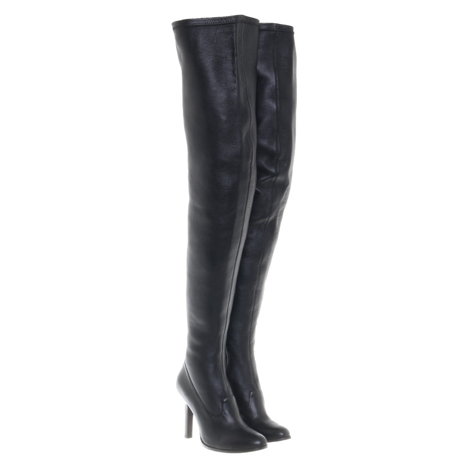 Jimmy Choo For H&M Overknees en noir