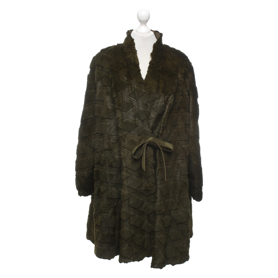 Fendi Jacket/Coat Fur in Green