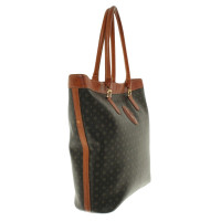 Pollini Tote Bag avec motif monogramme