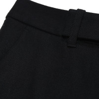 Strenesse Hose aus Wolle in Schwarz