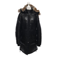 Parajumpers Giacca/Cappotto in Pelle in Nero