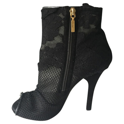 Dolce & Gabbana Pumps/Peeptoes Cotton in Black