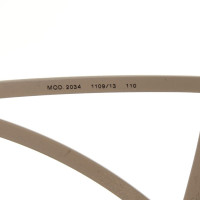 Versace Mono Shade zonnebril met logo applicatie