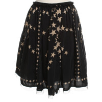 Anna Sui skirt with star pattern