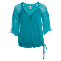 Diane Von Furstenberg Seta verde Top