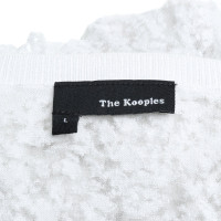 The Kooples Maglione semitrasparente in bianco