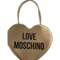 Moschino Love Borsetta in Pelle in Oro