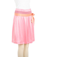 Hugo Boss Pink silk skirt