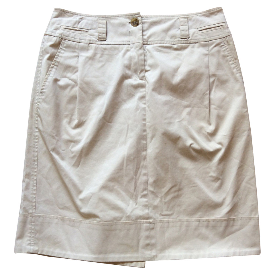 Max Mara Cream cotton skirt