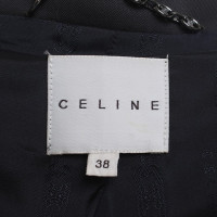Céline blazer court en gris-brun