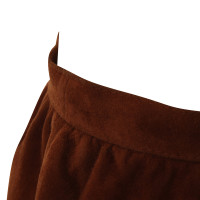 Hermès Wrap skirt in rust
