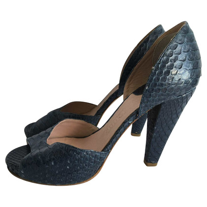 Chloé Pumps/Peeptoes Leather in Blue