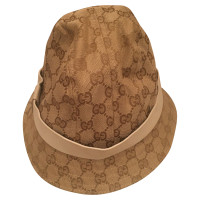 Gucci Hut/Mütze aus Canvas in Beige