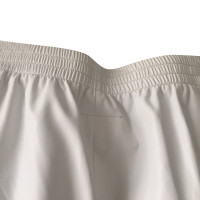 Mm6 By Maison Margiela pantalon en cuir imitation en blanc