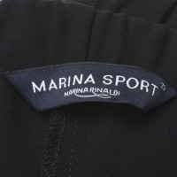 Marina Rinaldi Pantaloni larghi in nero