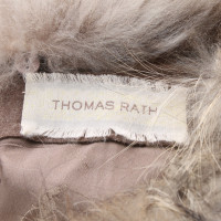 Thomas Rath Kleid aus Wolle in Braun