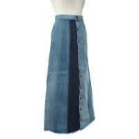 Saint Laurent Denim skirt in blue