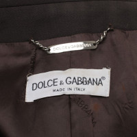 Dolce & Gabbana Blazer in Dunkelbraun