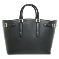 Aspinal Of London Handbag Leather in Black