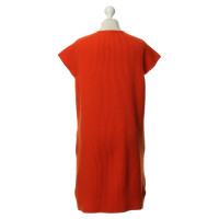 Hermès Gebreide jurk in oranje