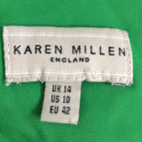 Karen Millen Satin-Kleid mit Schmuck