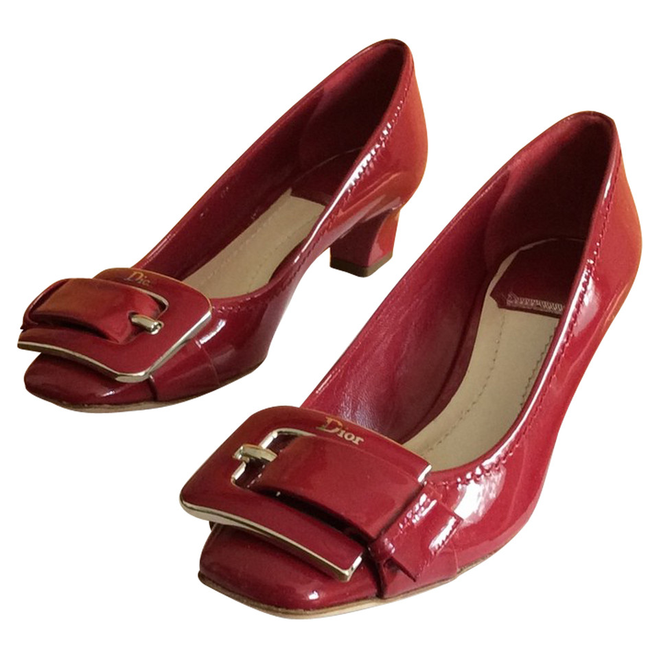 Christian Dior pumps in patent leather