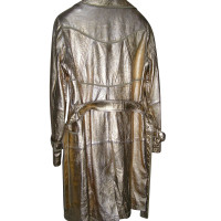 Apparis Jacket/Coat Leather in Gold