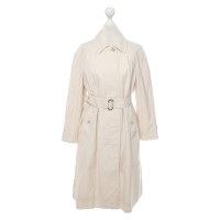 Burberry Jacke/Mantel aus Baumwolle in Beige