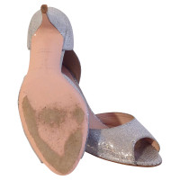 Kate Spade Peep-toes in metallic