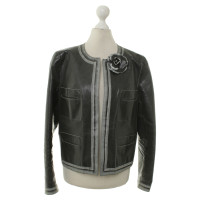 Chanel Leather jacket in Taupe