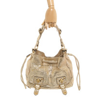 Juicy Couture Handbag Suede in Gold