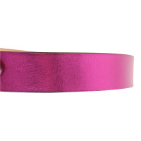 Dsquared2 Leather Belt in Pink