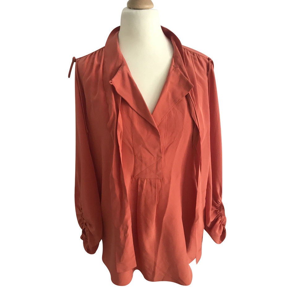 Diane Von Furstenberg zijden blouse