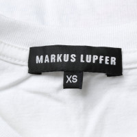 Markus Lupfer Oberteil aus Baumwolle in Weiß