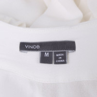 Vince Top Viscose in Cream