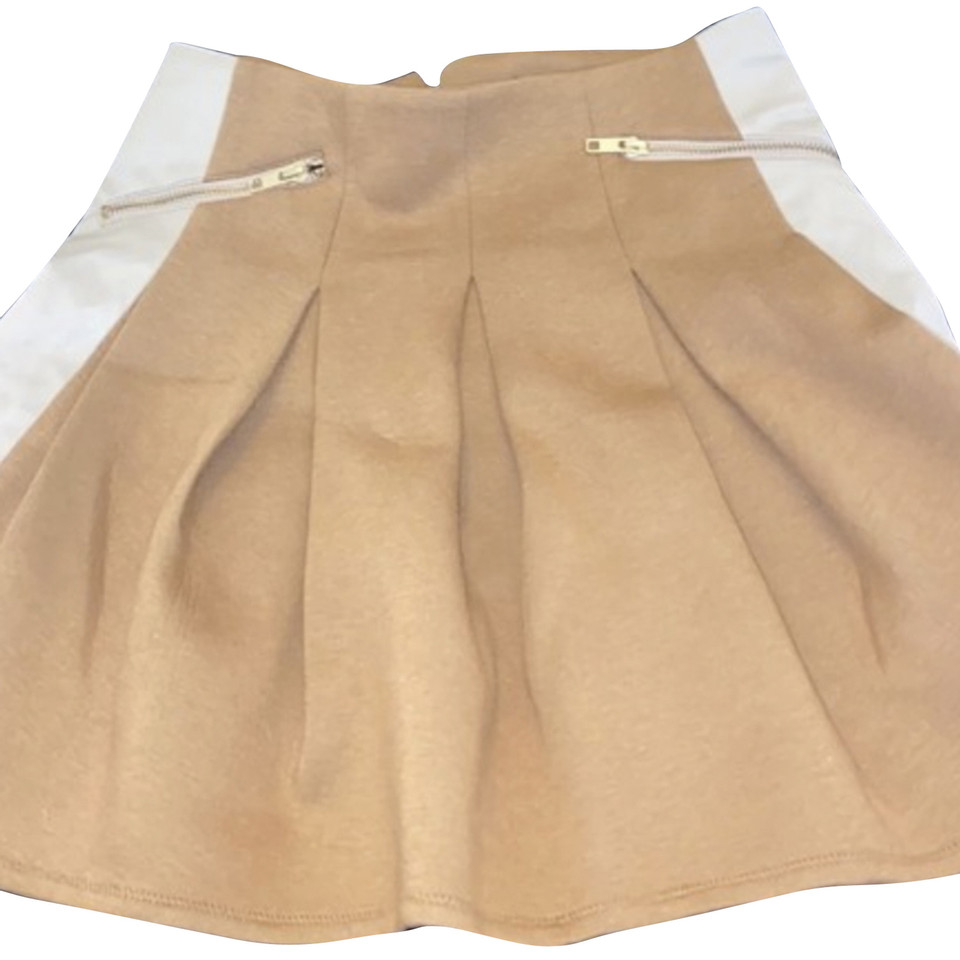 The Kooples Skirt Viscose in Beige