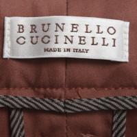 Brunello Cucinelli Pantalon en Nude