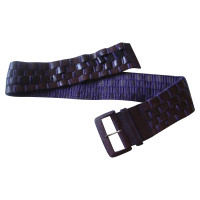 Jean Louis Scherrer Ceinture en Cuir en Violet