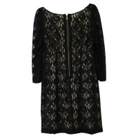 Alice By Temperley Kleid aus Baumwolle in Schwarz